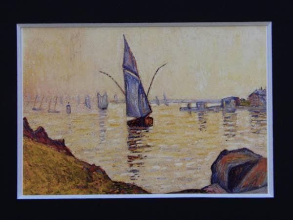 P・シニャック、CONCARNEAU、海外版超希少レゾネ、新品額付