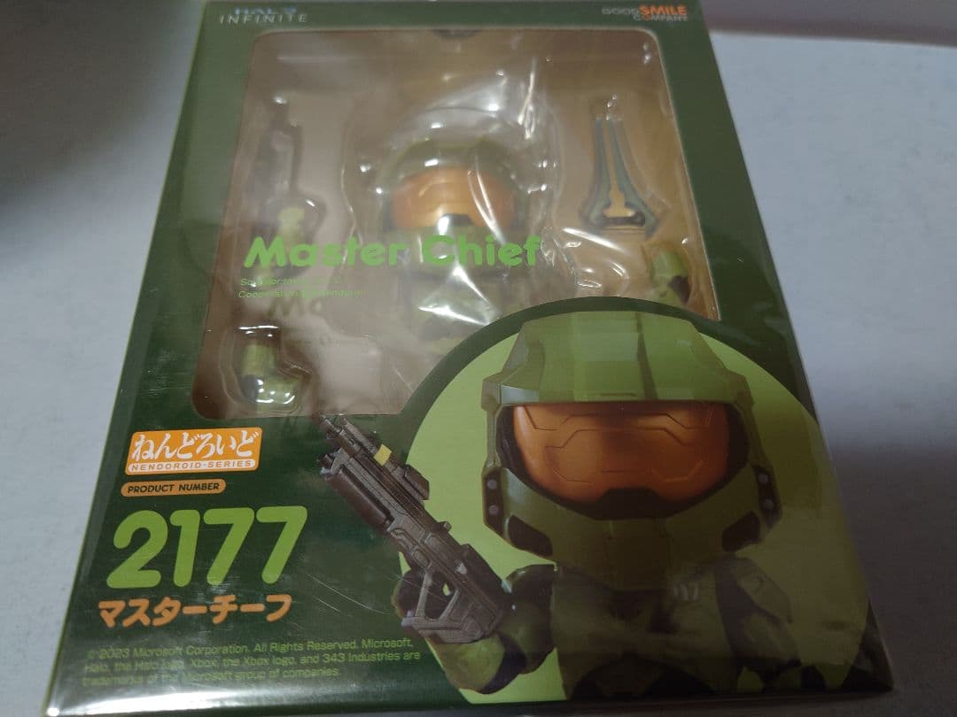 ねんどろいど　2177　マスターチーフ Nendoroid 2177 Halo Infinite Master Chief Painted non-scale Figure
