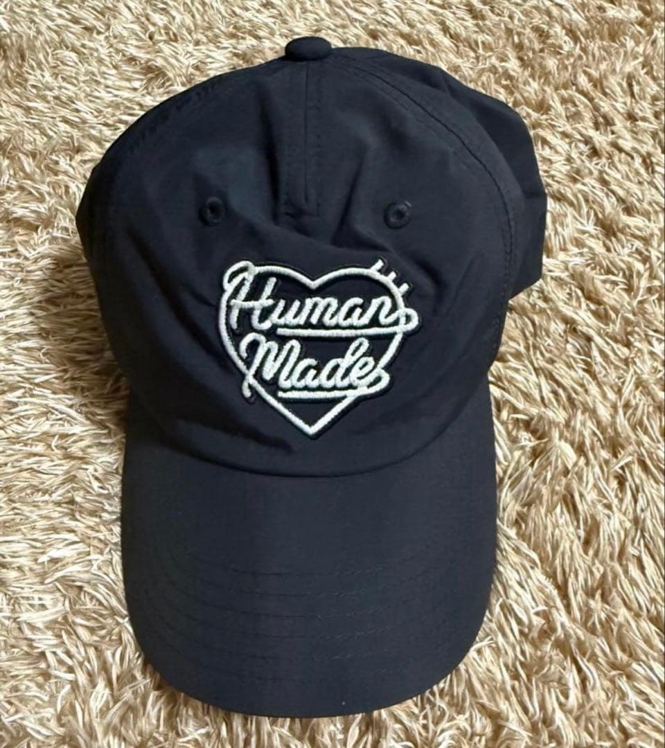 HUMAN MADE 5PANEL NYLON CAP BLACK - メルカリ