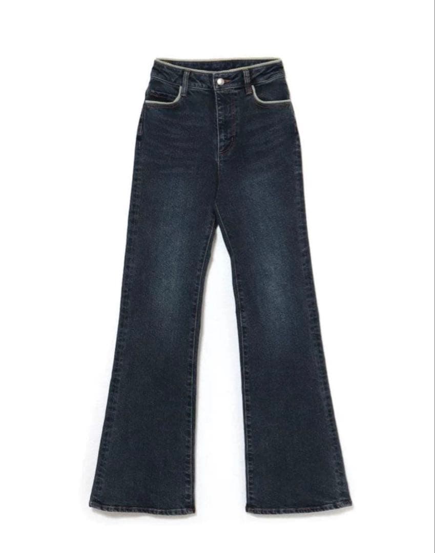 andmary Heart stitch denim Sサイズ パンツ - メルカリ