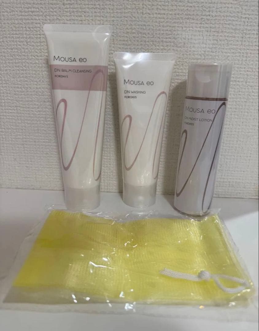フォーデイズ ムーサ イオ 基本の3点SET 新品 未開封 泡立てネット付