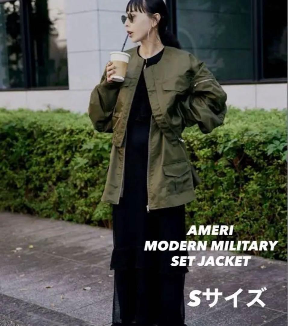 AMERI アメリ　MODERN MILITARY SET JACKET S