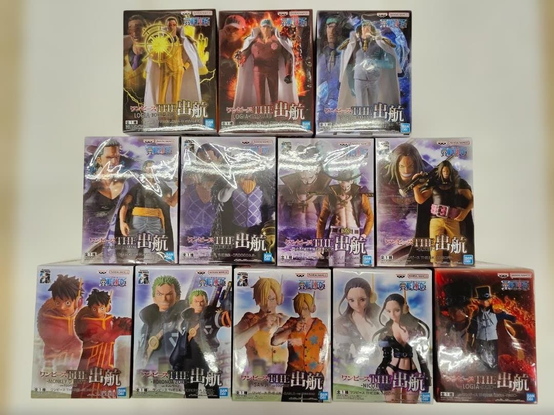 ワンピース The 出航 フィギュアセット 12点セット