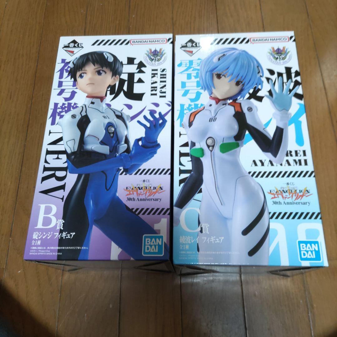 1番くじ 新世紀エヴァンゲリオン 30周年 アニバーサリー B賞、C賞