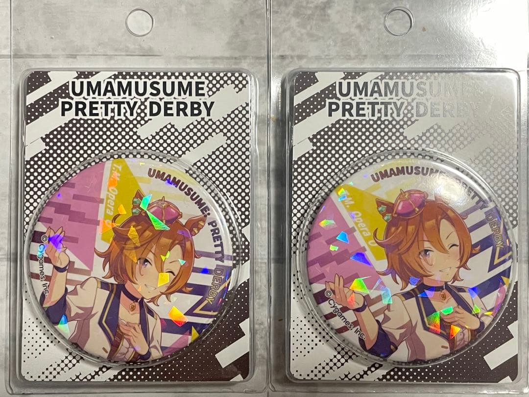 テイエムオペラオー ブリスター缶バッジ 2点 ウマ娘 CyConveni - メルカリ