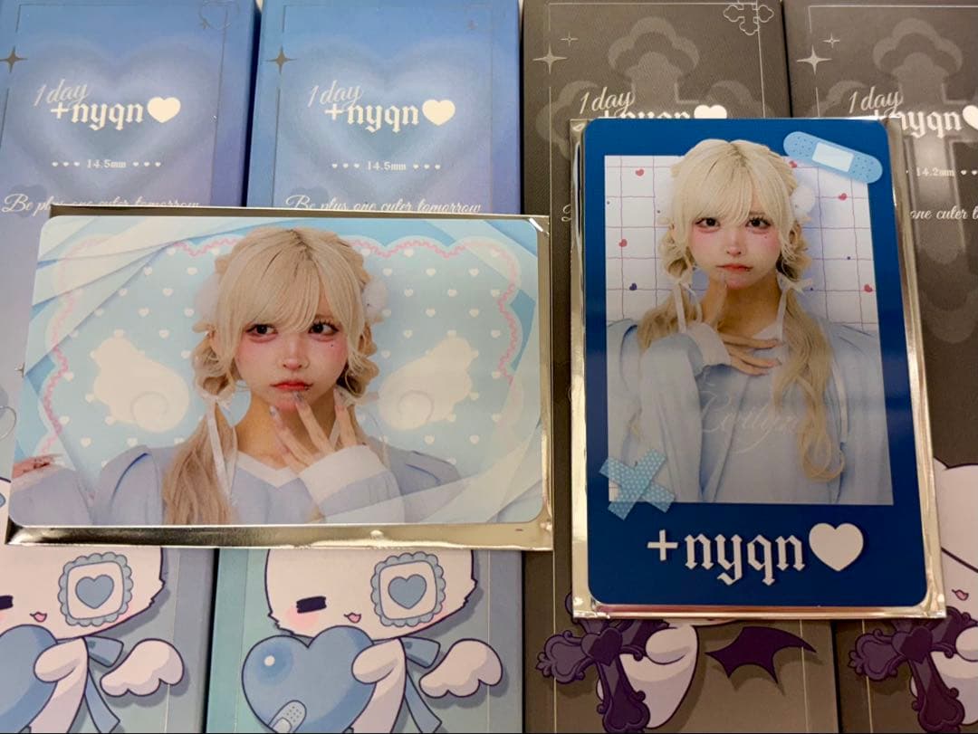 らぶしっく はやて +nyqn プラスニャン カラコン トレカ 特典 - メルカリ