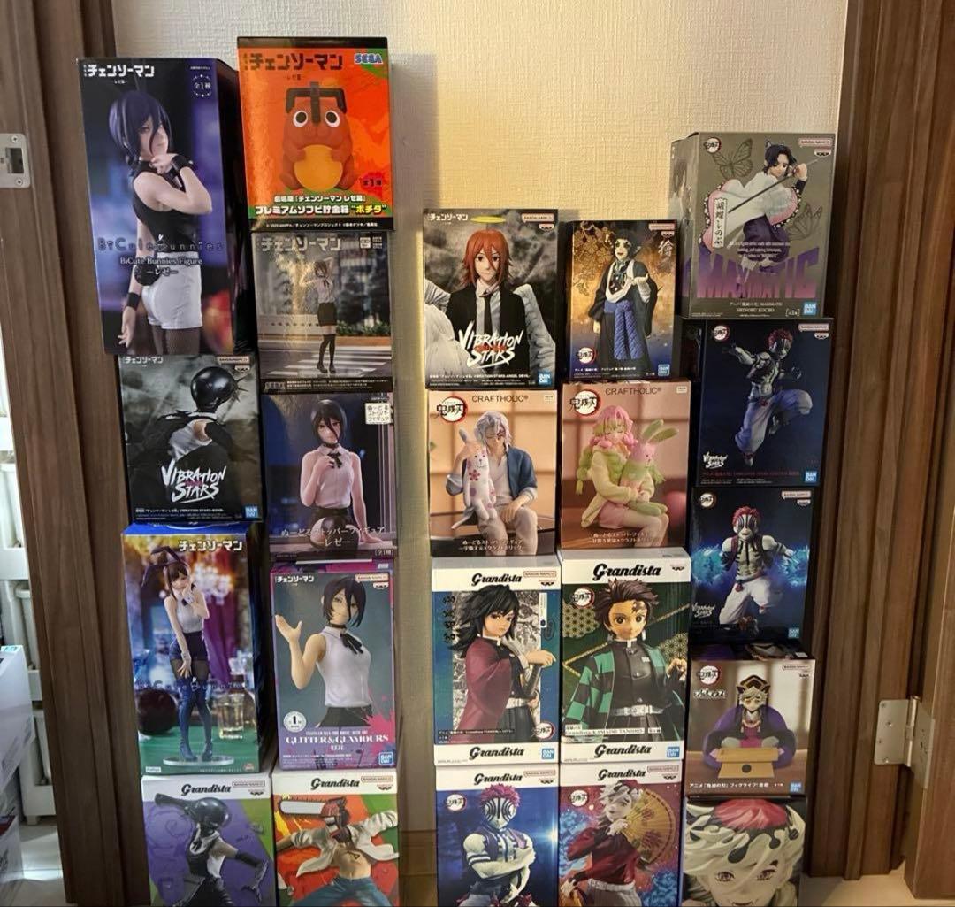 レゼ　鬼滅の刃　チェンソーマン　フィギュアまとめ売り