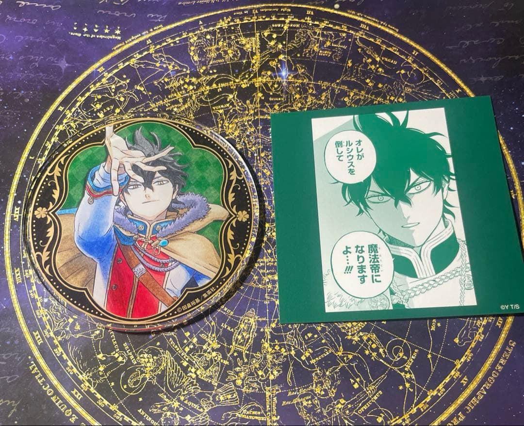 ブラッククローバーGratte有償特典アクリルコースター ユノ - メルカリ