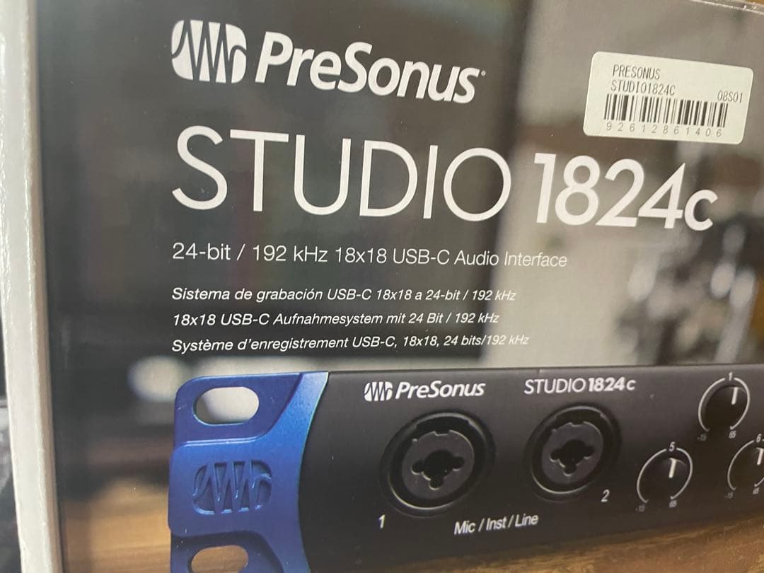 PreSonus STUDIO 1824c オーディオインターフェイス Amazon.co.jp: PreSonus Studio 1824c オーディオ/MIDI