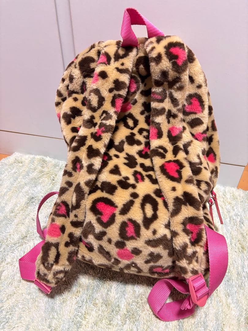 平成⭐︎美品】TDR ミニーマウス ヒョウ柄リュック - メルカリ