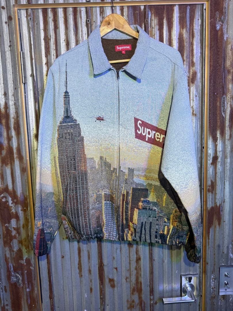 シュプリーム/Supreme aerial tapestry jk Aerial Tapestry Harrington Jacket | Supreme 20fw