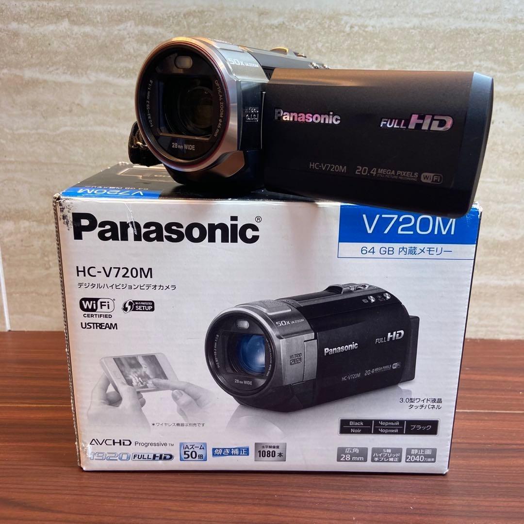 Panasonic HC-V720M ビデオカメラ ほぼ新品 4954