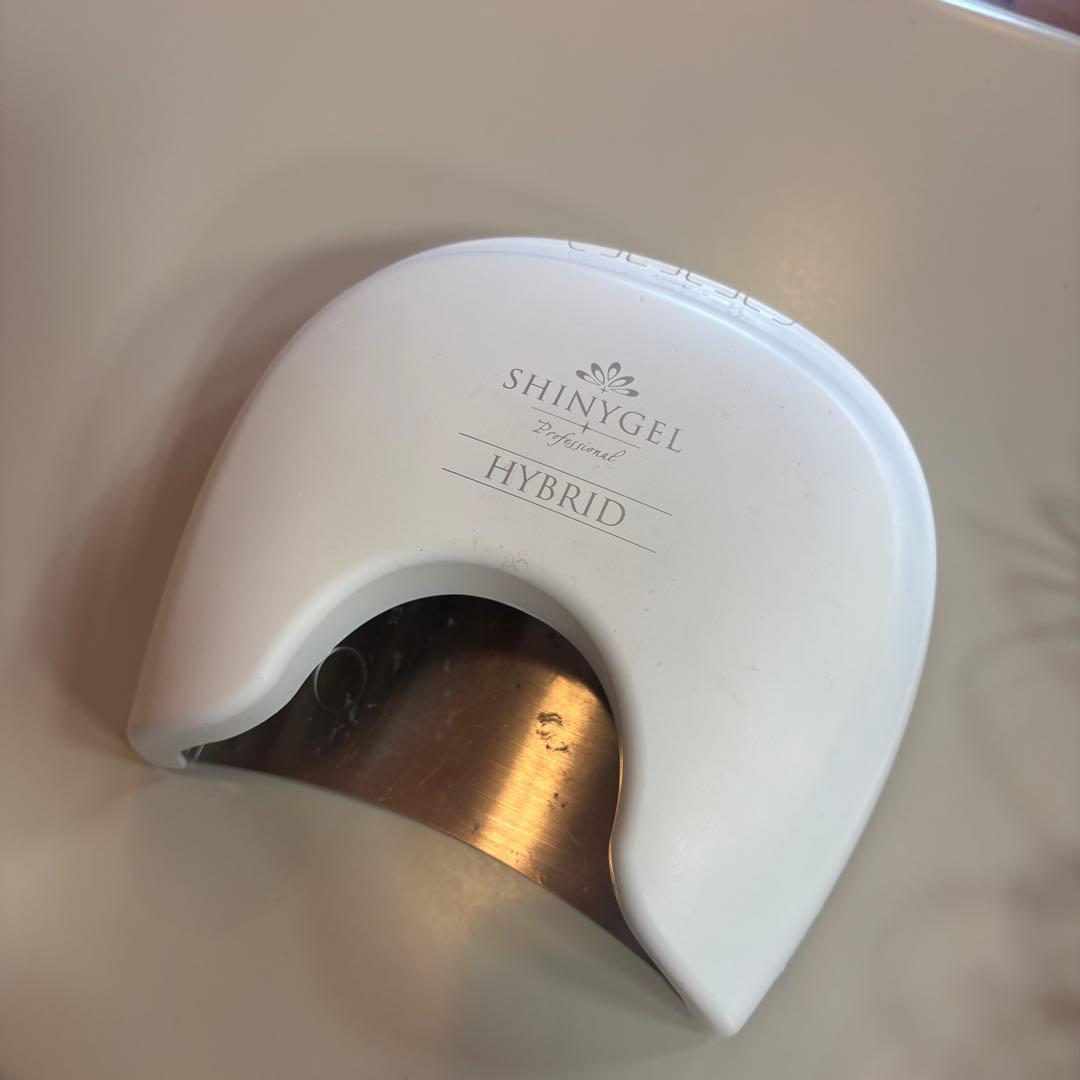SHINY GEL ハイブリッド ネイルライト箱付き　有線