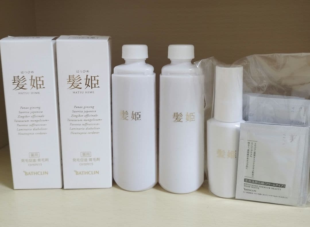 ◆新品未使用◆ 髪姫 つけかえ用 120ml 【４本セット】