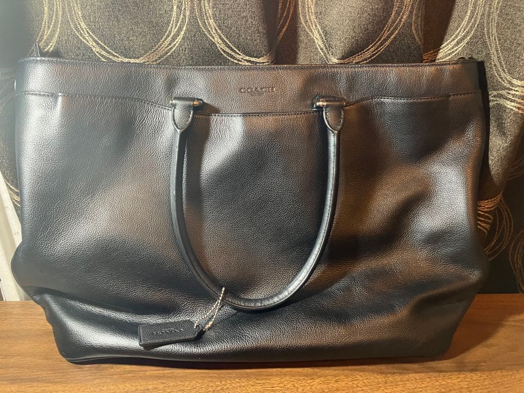 コーチ メンズ COACH トートバッグ レザー トート F68944 ブラック