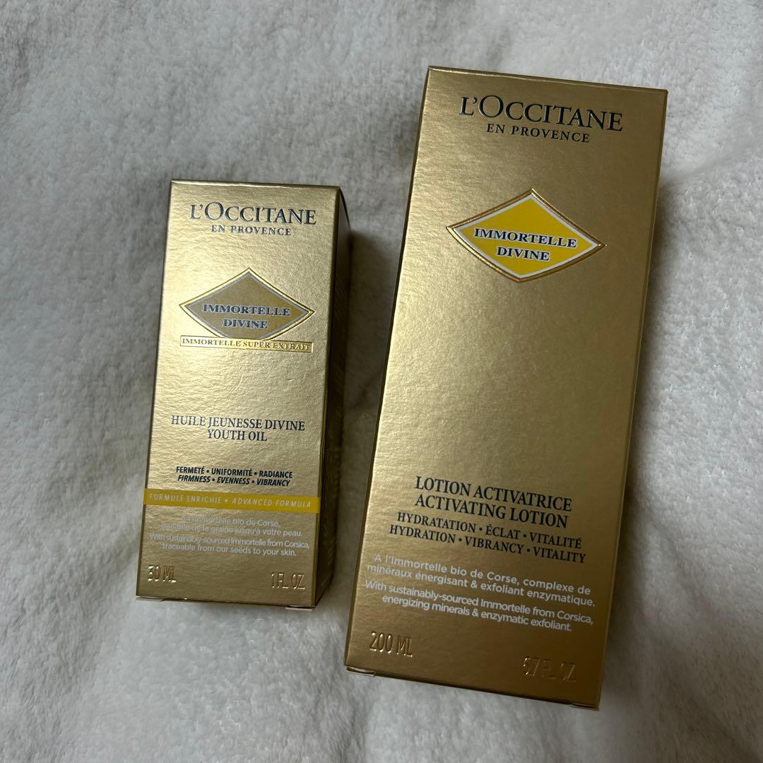 ロクシタン イモーテル ディヴァインインテンシヴオイル&フェイスウォーター