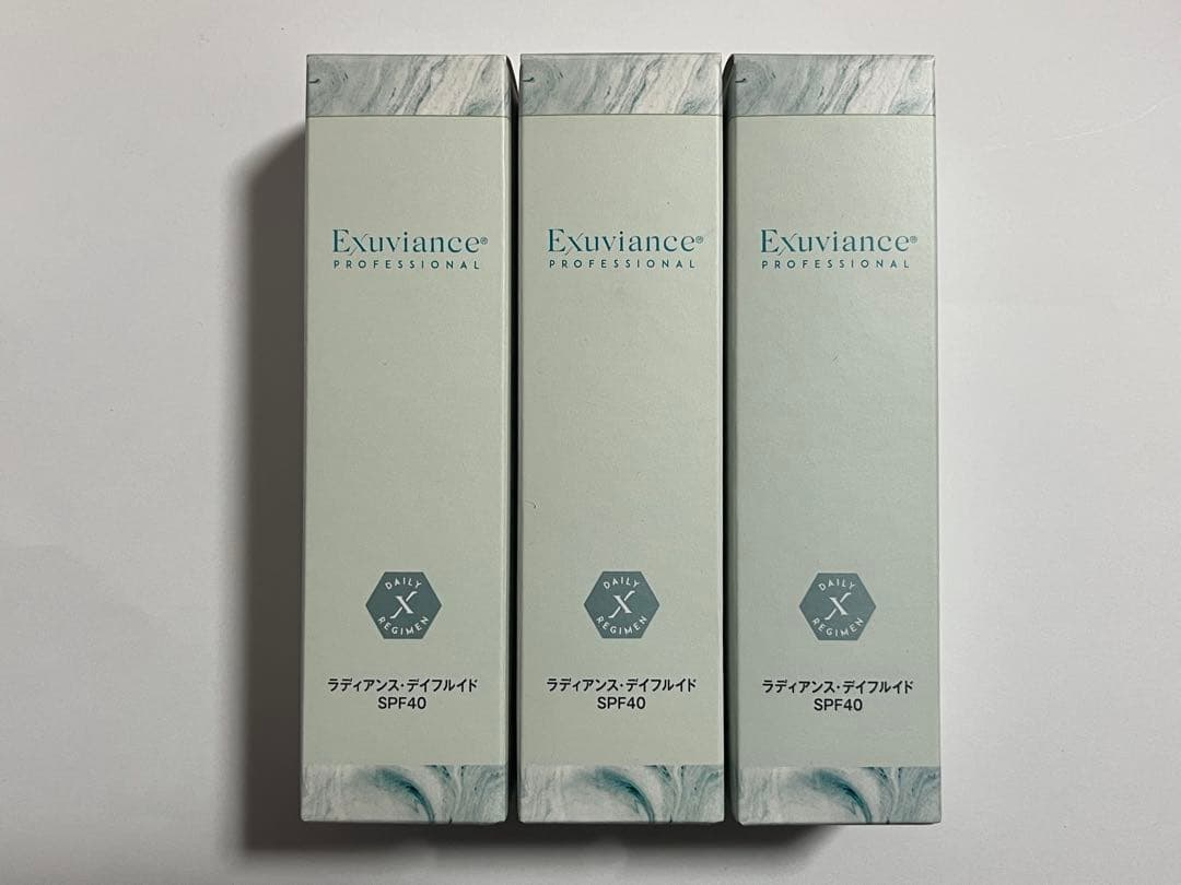 Exuviance 日焼け止めミルク SPF40 3本セット　50ml 無添加
