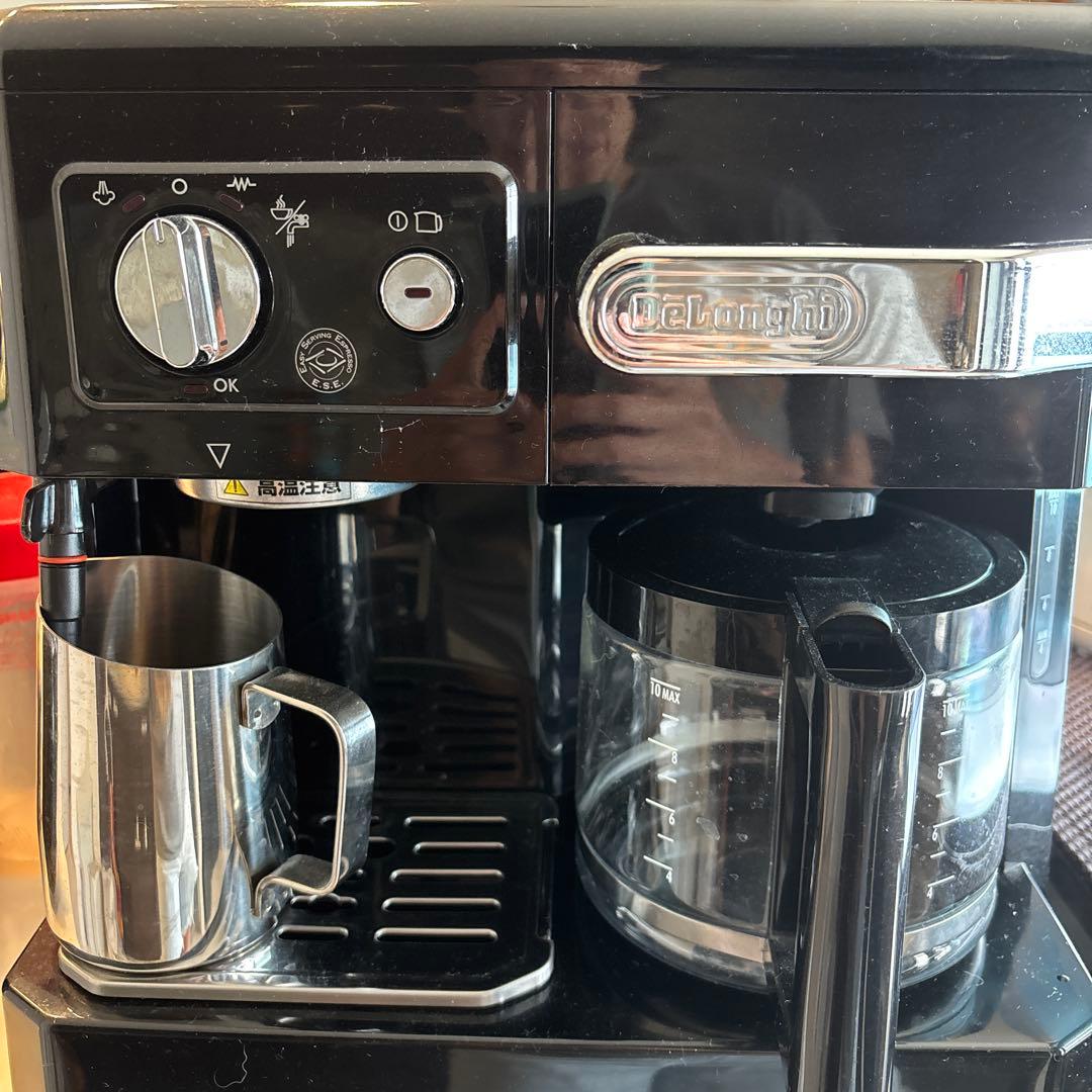 DeLonghi BCO410J-B エスプレッソマシン デロンギ コンビコーヒーメーカー BCO410J-B/ブラック 送料無料