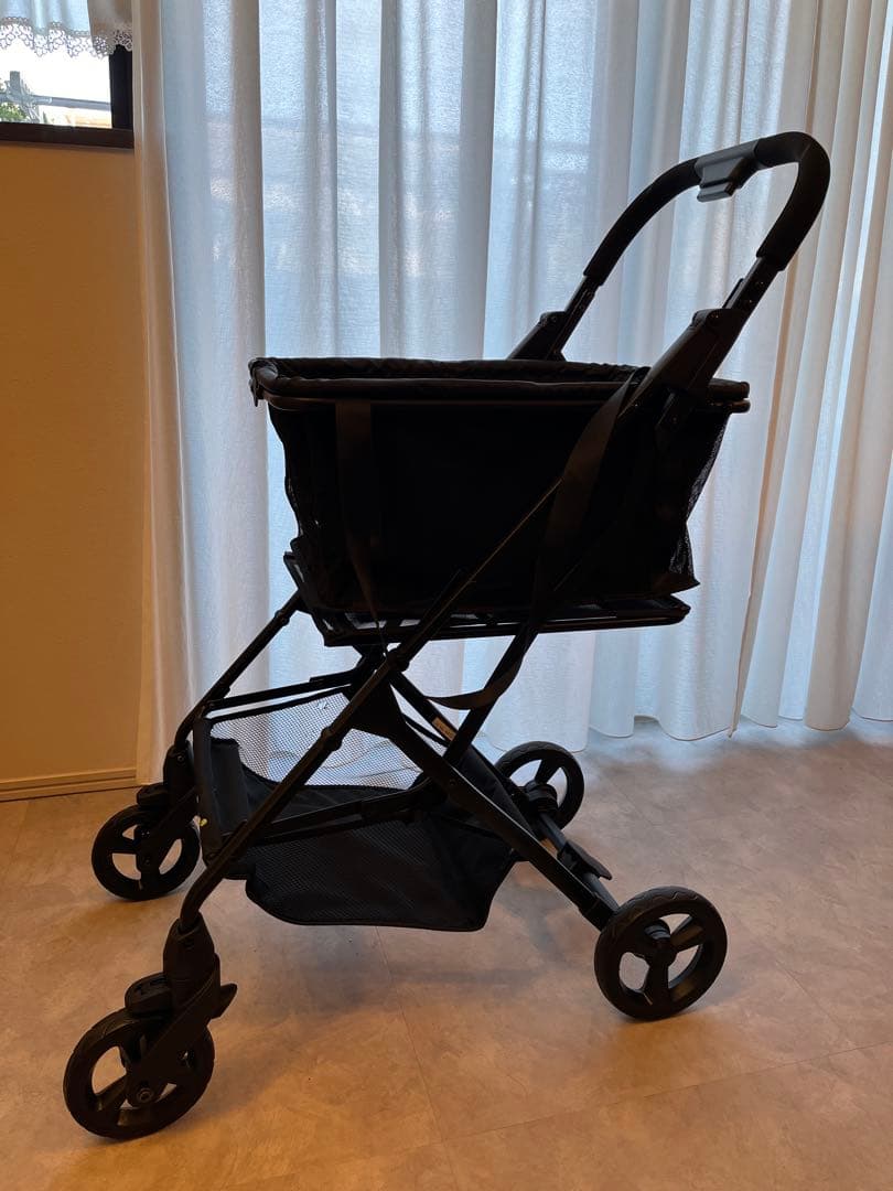 ECOC 折りたたみ式ショッピングカート ブラック