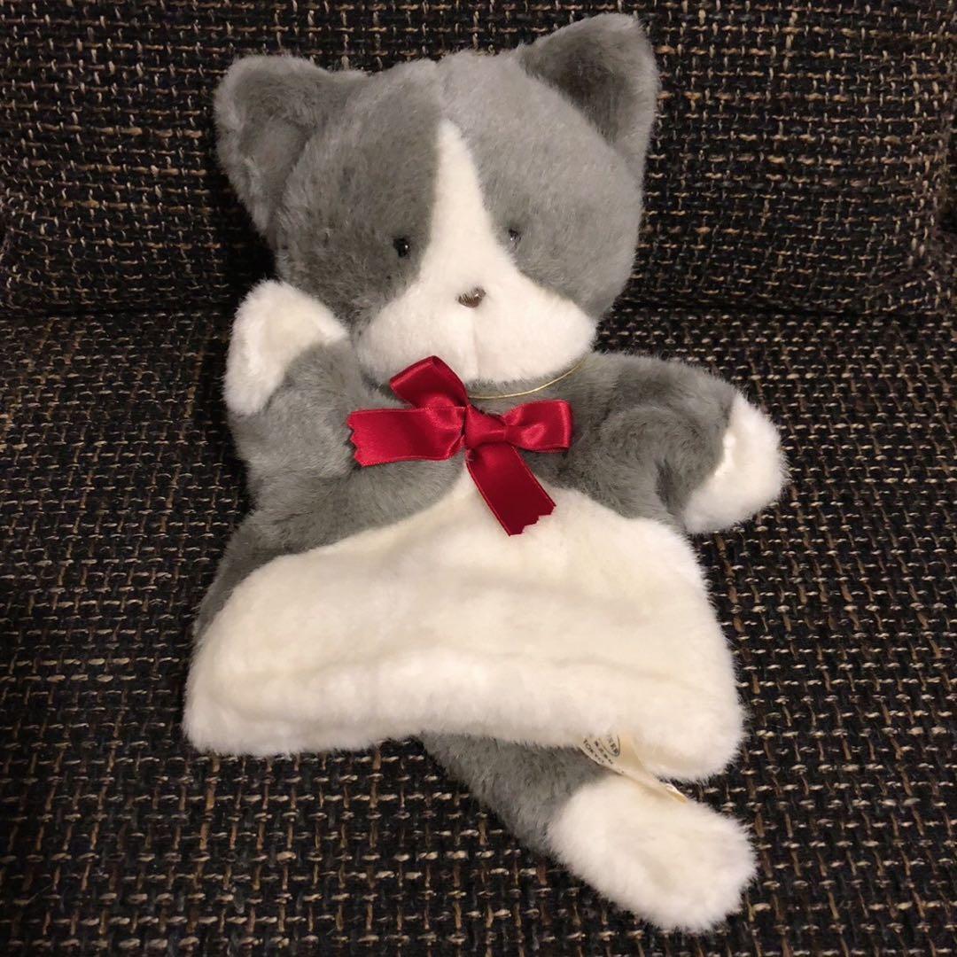 ノラネコランド　サンリオ　Sanrio クロ　猫　ネコ　パペット　ぬいぐるみ