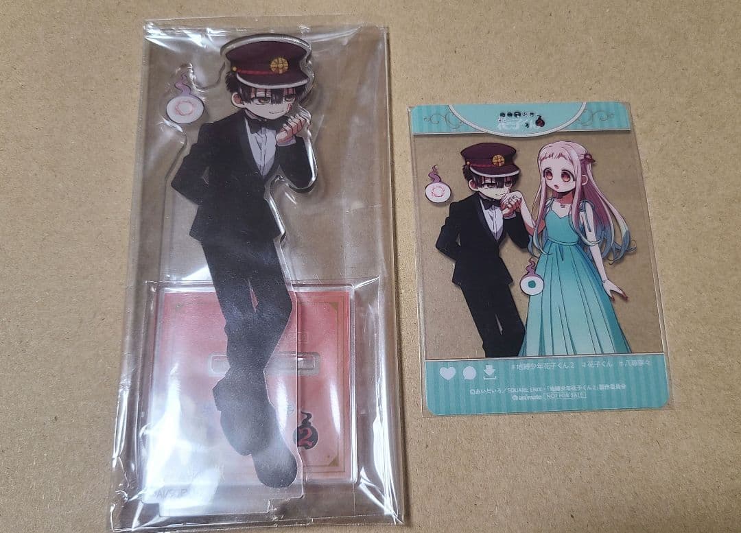 【地縛少年花子くん】花子くん　アクリルスタンド　クリアカード　Blu-ray特典