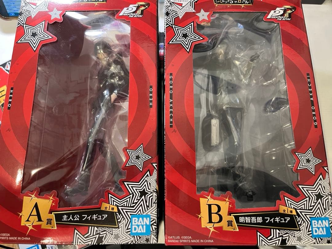 ペルソナ5ザロイヤル　一番くじ　A賞、B賞セット　おまけ付き