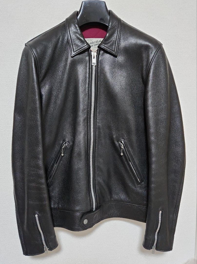 ADDICT CLOTHES ディアスキン シングルライダース　38 SPECIAL EDITION — BLUE DEERSKIN – ADDICT CLOTHES JAPAN