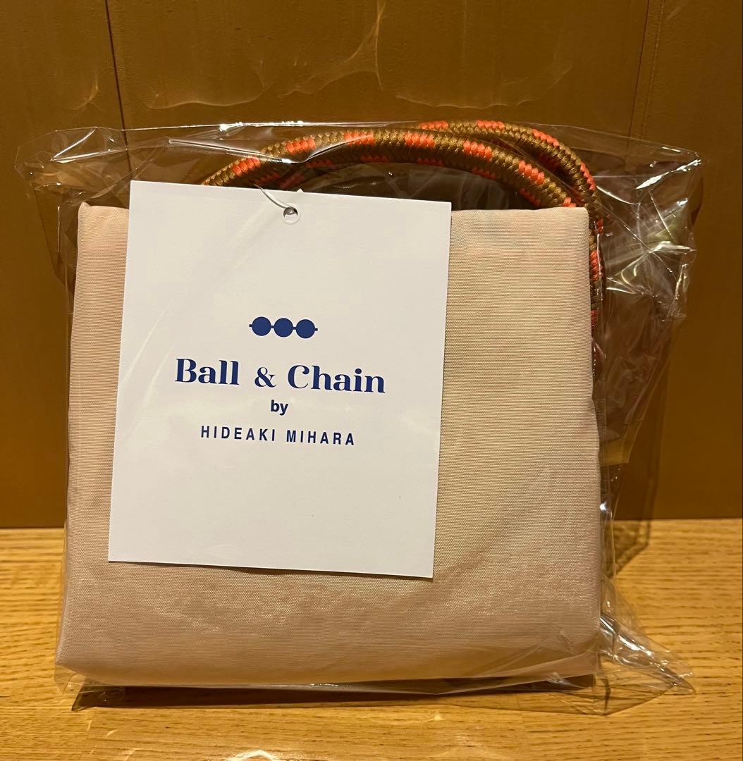 限定販売】ボールアンドチェーン コラボバッグチロリアンテープ柄