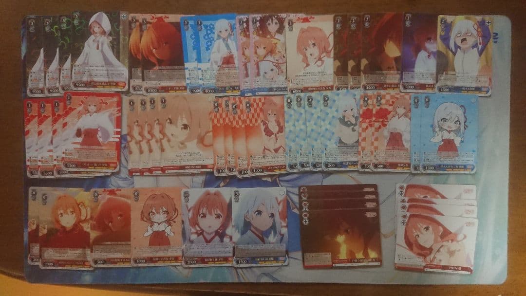 ヴァイスシュヴァルツ 甘神さんちの縁結び8電源デッキ＋8門パーツセット