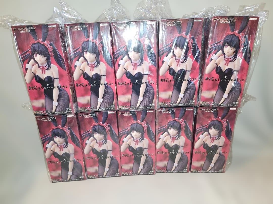 5日迄値下げ　時崎狂三　BiCuteBunniesFigure　ブラック　10点
