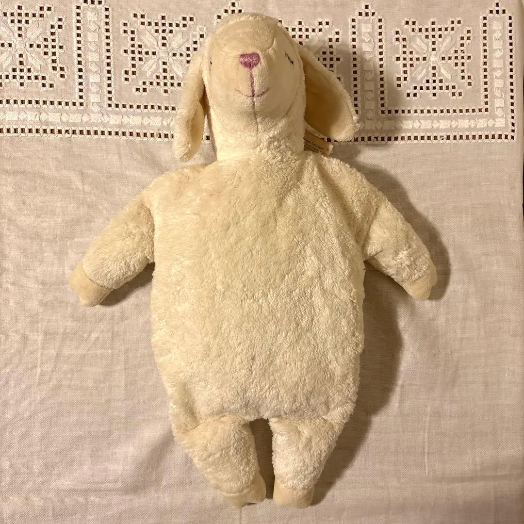 ひつじ　ゼンガー SENGER オーガニックコットン　チェリーピロー　47cm LILI et NENE SENGER（ゼンガー） SENGER CUDDLY ANIMAL オーガニック