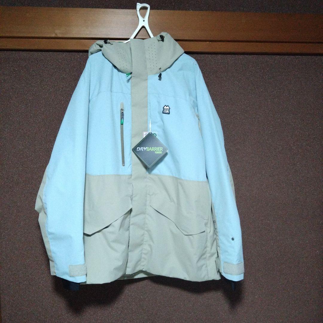 inhabitant　ウェア Lサイズ　水色/ベージュ