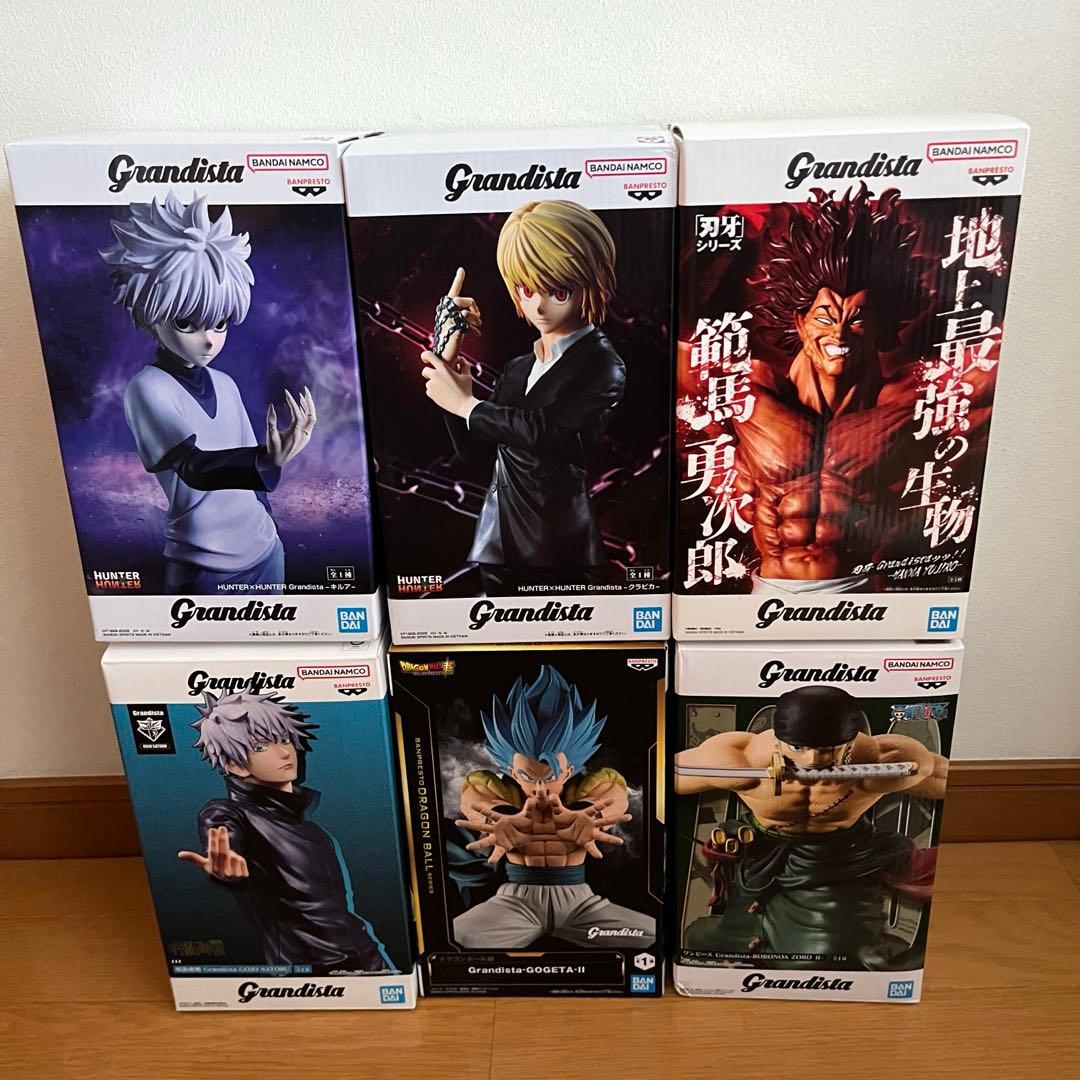 Grandista グランディスタ プライズフィギュア まとめ売り 6体 キルア