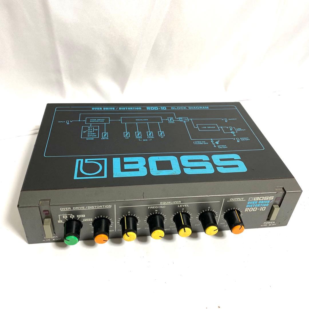 ギター BOSS OVER DRIVE DISTORTION ROD-10
