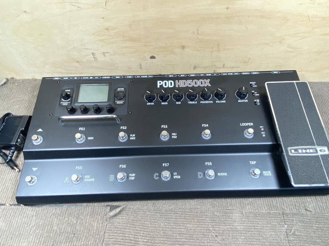 609 LINE6 HD500X アンプシミュレーター