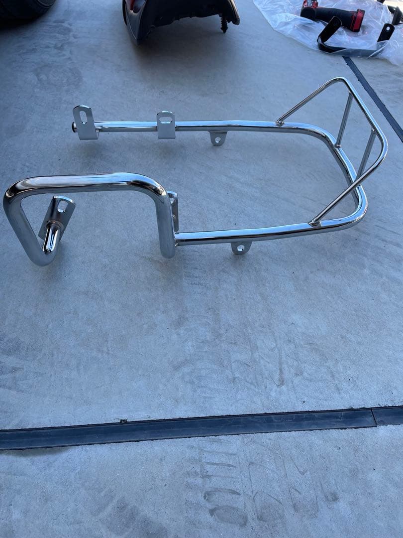 cbx400f cbx タンデムバー テールガード メッキ|mercariメルカリ官方