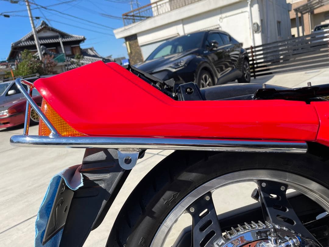 cbx400f cbx タンデムバー テールガード メッキ|mercariメルカリ官方