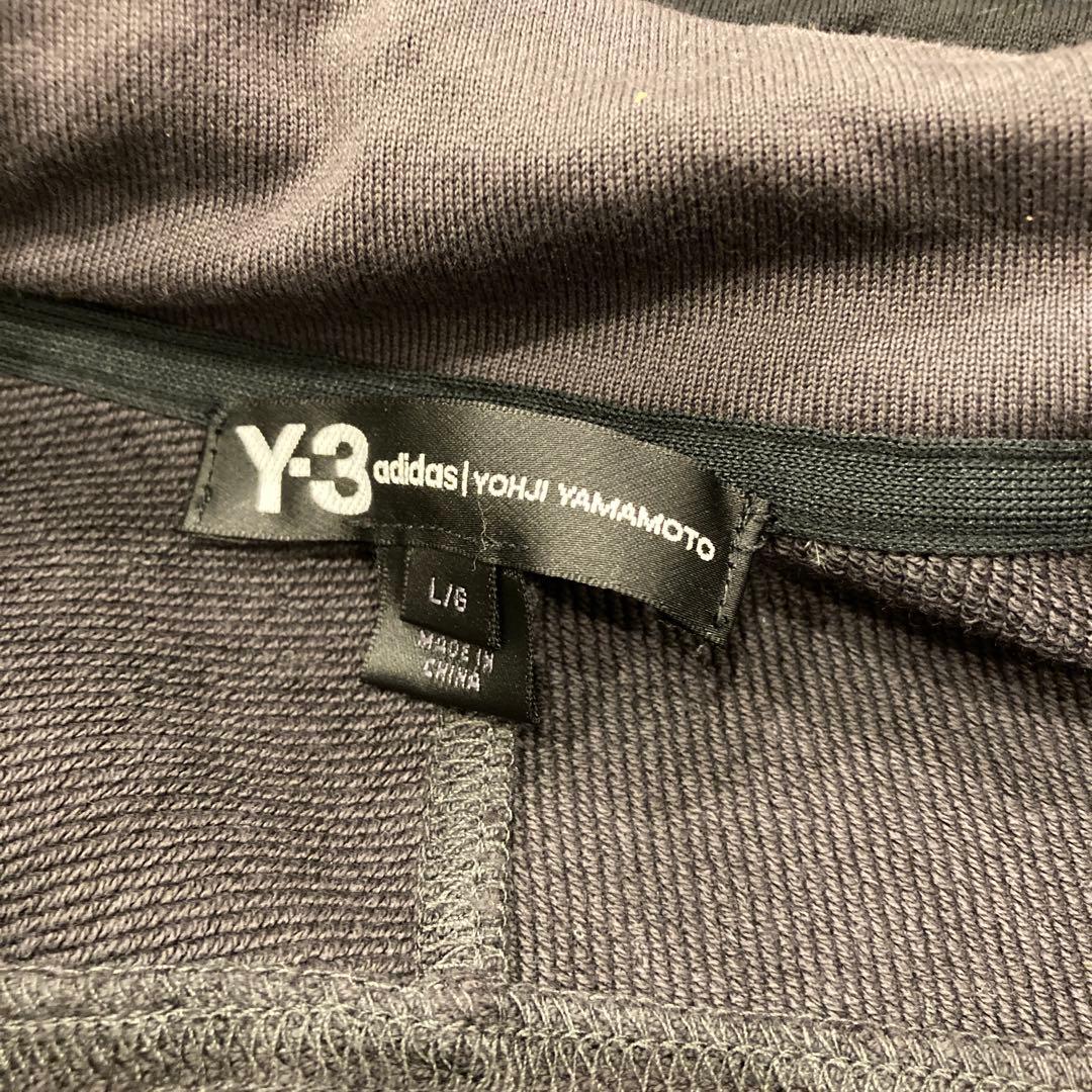 最終価格Y-3 フード付きパーカー L/6 ダークグレー - メルカリ