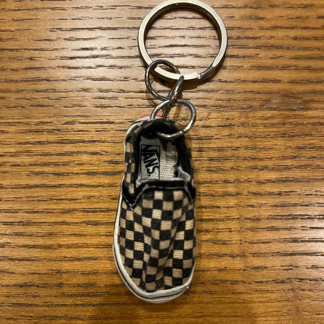 vans SLIP-ONキーホルダー チェッカーフラッグ バンズ スリッポン