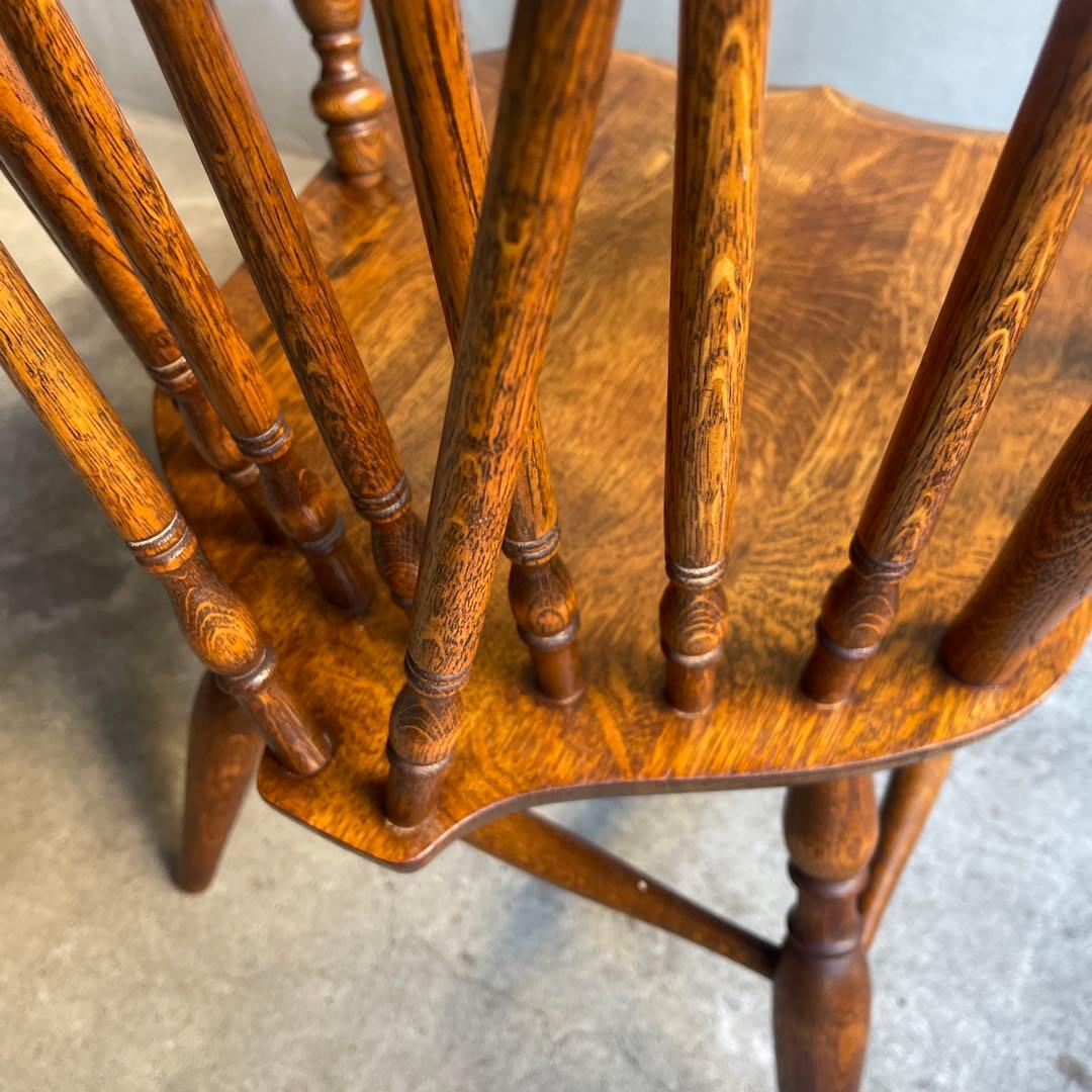 希少 オールドビンテージ キツツキ ウィンザーアームチェア - メルカリ