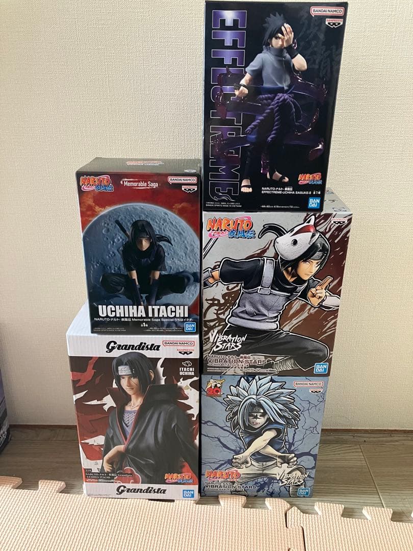 Naruto 疾風伝　うちはイタチ　うちはサスケ　フィギュア　まとめ売り S.H.Figuarts うちはサスケ（イタチ戦） | NARUTO -ナルト- フィギュア