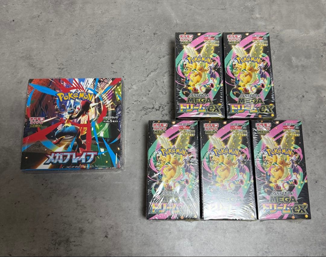 MEGAドリームex シュリンク付き 6BOX ポケモンカードゲーム MEGAドリームex シュリンク付 6BOX｜Yahoo