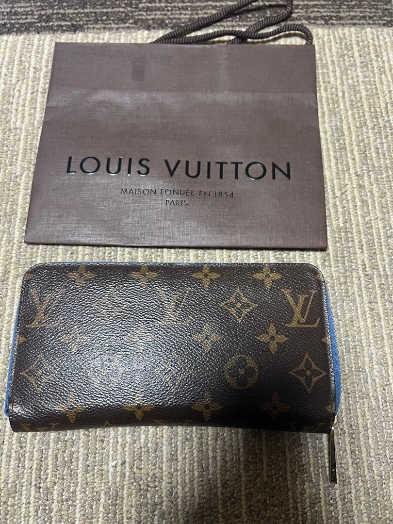 最終値下げ‼️LOUIS VUITTON 長財布 ブラウン/ブルー