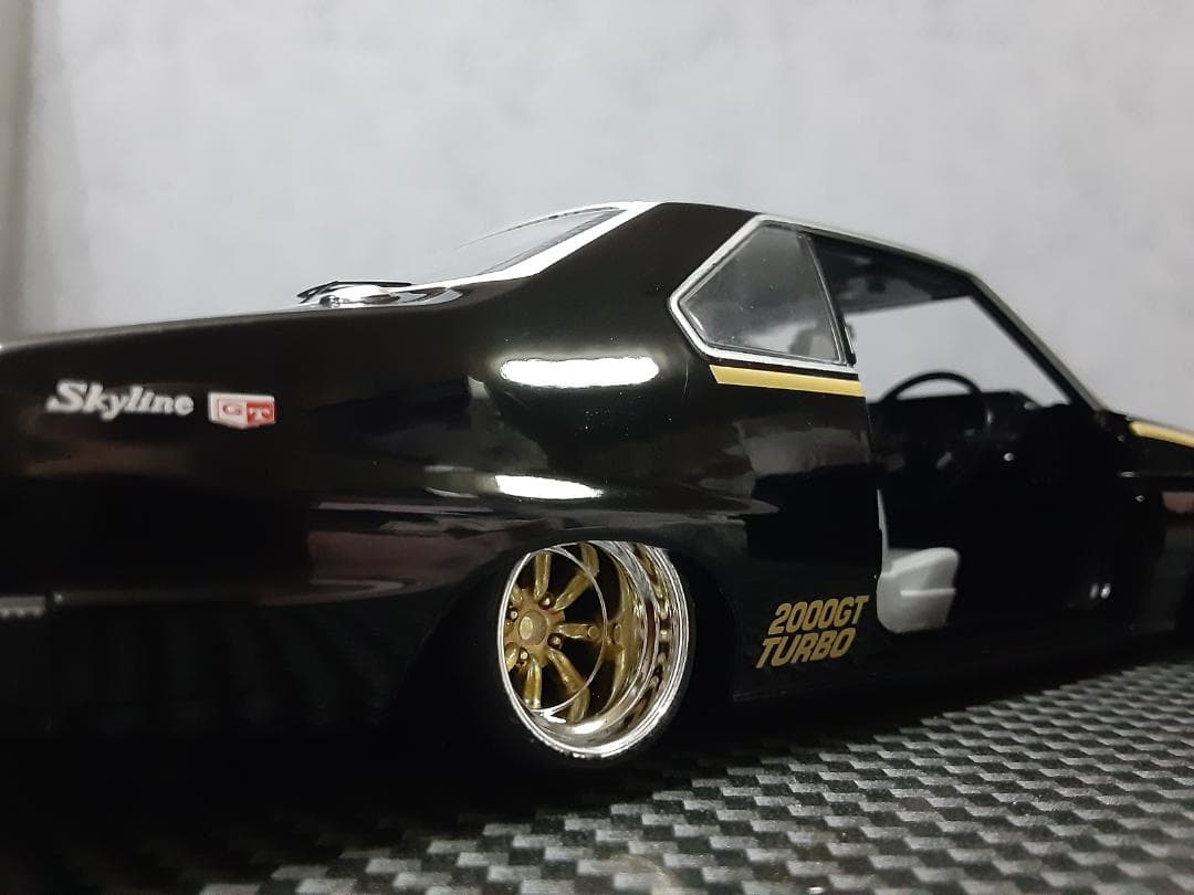 Hachette 1/24 日産 ジャパンターボ カスタム改 ローダウン