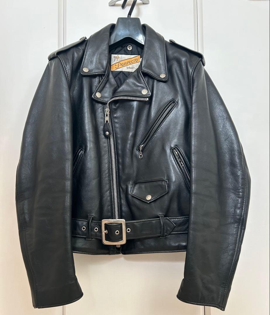 schott 90s バイカータグ後期 ダブルライダースジャケット