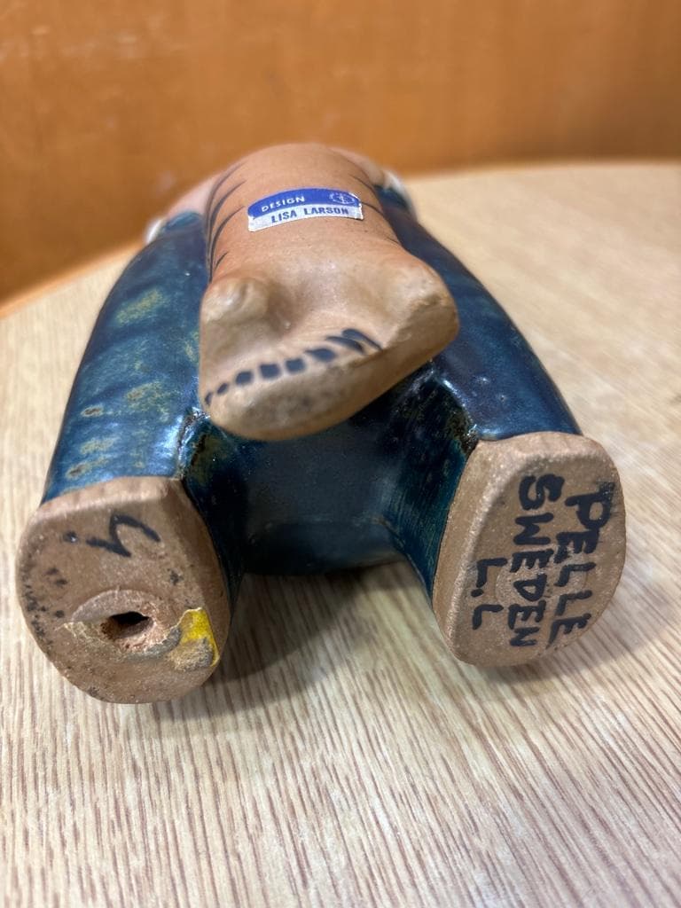 Lisa Larson リサラーソン UNGAR Pelle 少年と猫 - メルカリ