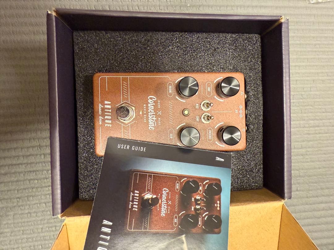 Cornerstone Antique オーバードライブペダル