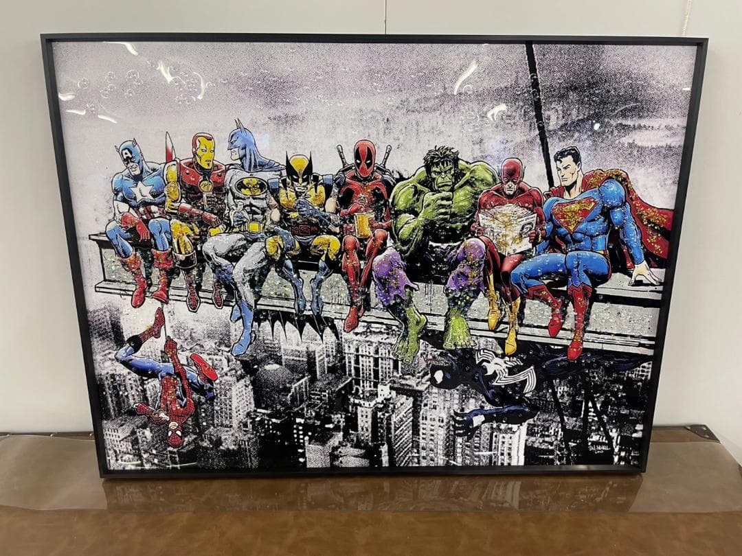 水晶絵　MARVEL　マーベル　絵画　壁掛け　絵　アートパネル　アメコミ　アート 楽天市場】＼SS限定☆エントリーで最大100％ポイントバック／ アート