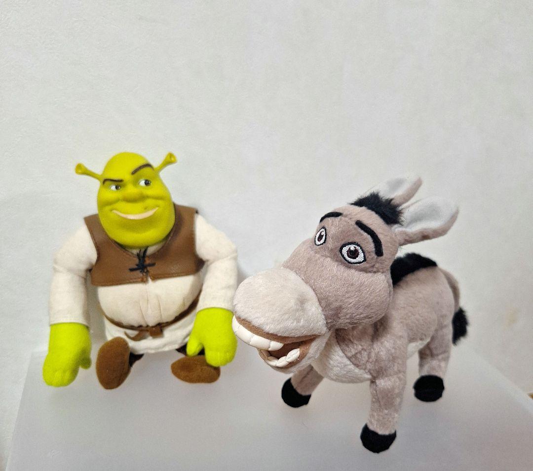 シュレック ドンキー ぬいぐるみ シュレック shrek 2点セット - メルカリ