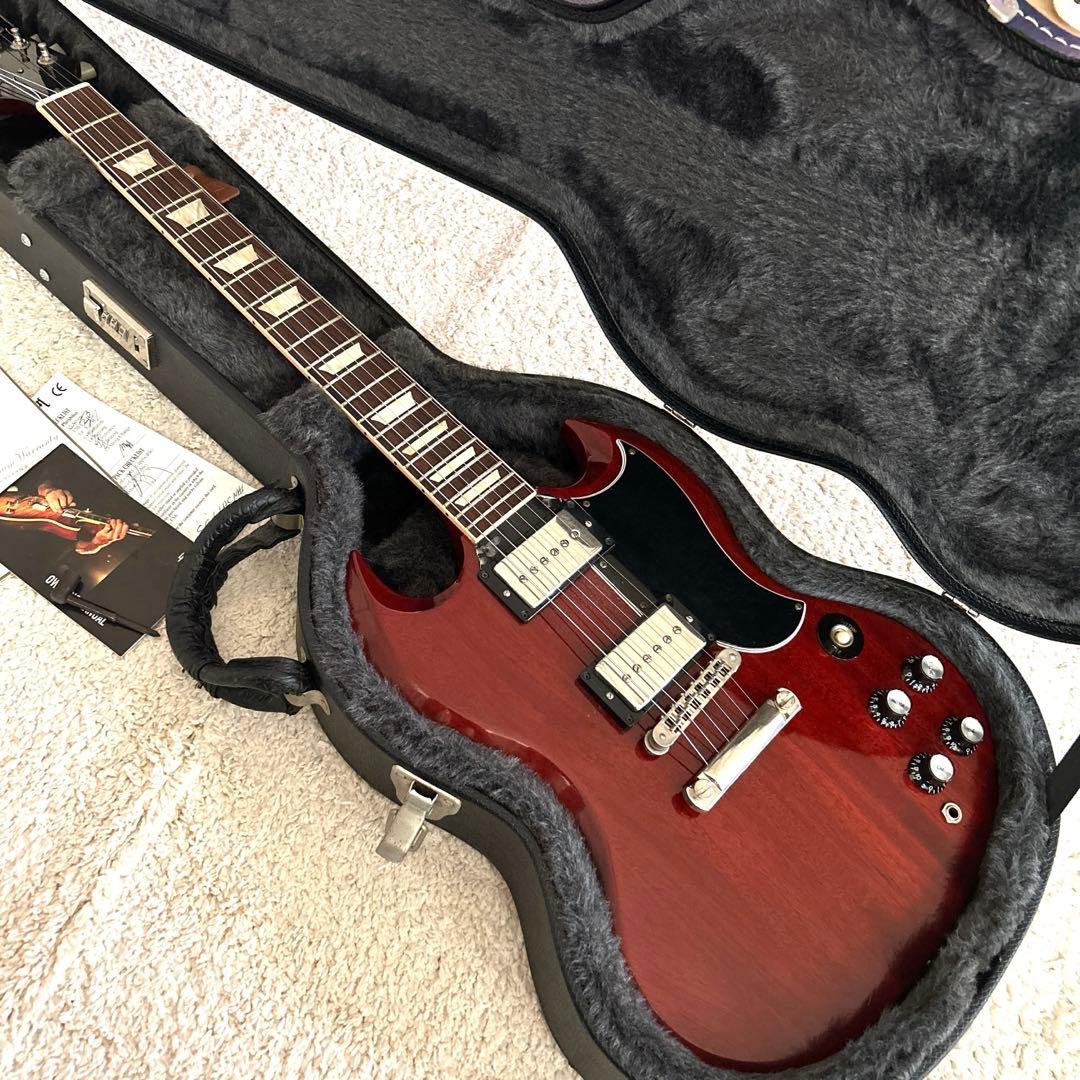 わ*る様 Gibson SG 61 チェリーレッド ハードケース付き SG Standard '61 | Gibson Japan